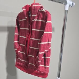 5T Circo 2013 Striped Zip Up Hooded Sweatshirt For Boys Girls Unisex Retro